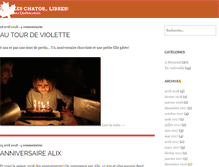 Tablet Screenshot of chato.fr